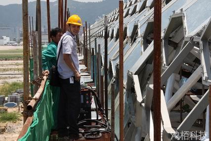 热烈庆祝我公司成为深圳宝安机场T3航站楼幕墙项目螺柱焊机供应商